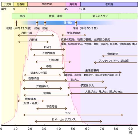 女性健康問題|現代女性の健康問題 